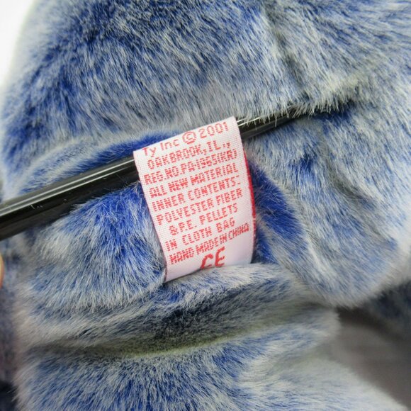 Vintage Ty Classics Bears Butterbeary the Yellow Bear Buddy “Periwinkle" - Picture 10 of 13